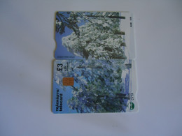 CYPRUS USED  CARDS  LANDSCAPES WINTER - Paesaggi