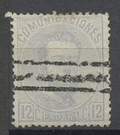 Espagne - Spain - Spanien 1872-73 Y&T N°121B - Michel N°114 Nsg - 12c Amédée 1er - Ungebraucht