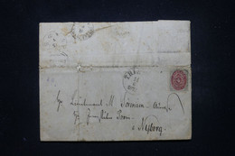 DANEMARK - Lettre Pour Nyborg En 187.., à Voir  - L 99013 - Lettres & Documents