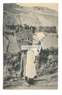 Scotland Or Ireland Farming, Crofting - Carrying Home The Peats - Old Postcard - Bauernhöfe