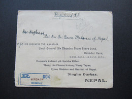 Indien / Nepal 1916 Lieutenant General His Higness Maharaja Sir Chandra Shumsher Jung Bahadur Rana Prime Minister - Nepal