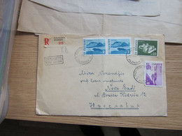 Plovdiv To Novi Sad Par Avion R Plovdiv 1962 - Cartas & Documentos