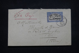 CONGO BELGE - Enveloppe Pour La France En 1919 Via Le Cap - L 99043 - Covers & Documents