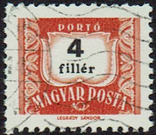 Ungarn 1958, Portomarken, MiNr 222y, Gestempelt - Strafport