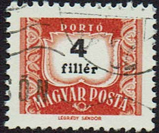 Ungarn 1958, Portomarken, MiNr 222y, Gestempelt - Strafport