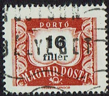 Ungarn 1958, Portomarken, MiNr 228x, Gestempelt - Strafport