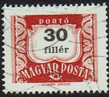 Ungarn 1958, Portomarken, MiNr 231x, Gestempelt - Port Dû (Taxe)