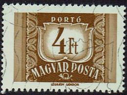 Ungarn 1969, Portomarken, MiNr 241, Gestempelt - Port Dû (Taxe)