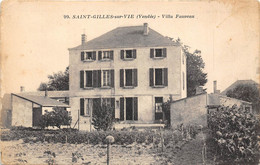 85-SAINT-GILLES-CROIX-DE-VIE- VILLA FAUVEAU - Saint Gilles Croix De Vie