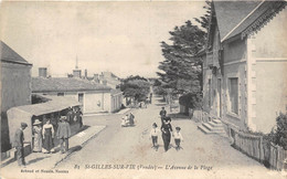 85-SAINT-GILLES-CROIX-DE-VIE- L'AVENUE DE LA PLAGE - Saint Gilles Croix De Vie