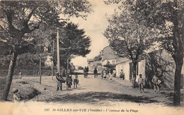 85-SAINT-GILLES-CROIX-DE-VIE- L'AVENUE DE LA PLAGE - Saint Gilles Croix De Vie