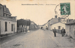85-SAINT-GILLES-CROIX-DE-VIE- ROUTE D'AIZENAY - Saint Gilles Croix De Vie