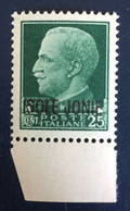 1941 - Italia - Occupazione Isole Jonie - Cent 25 - Isole Jonie