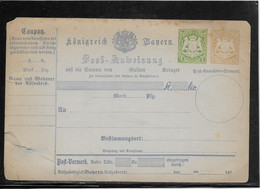 Allemagne - Bavière - Entiers Postaux - B - Postal  Stationery