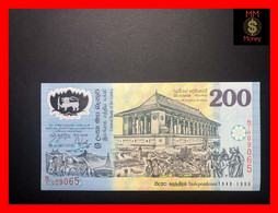 Ceylon - Sri Lanka  200 Rupees  4.2.1998  P. 114 A  *commemorative*   "red Serial"   Polymer   UNC - Sri Lanka