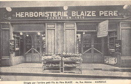 CPA 13 MARSEILLE HERBORISTERIE BLAIZE PERE RUE MEOLAN - Unclassified