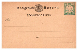 Allemagne - Bavière - Entiers Postaux - Postal  Stationery