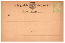 Allemagne - Bavière - Entiers Postaux - Entiers Postaux