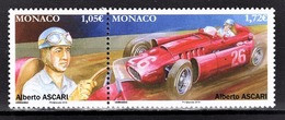 MONACO 2019  DUO Y.T. N° 3169 ET 3170 / - LES PILOTES MYTHIQUES DE F1 - ALBERTO ASCARI - NEUF ** - Unused Stamps