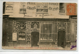 75 Vieux PARIS Edit B.C No 40  - Auberge " A La Petite Chaise " 26 Rue De Grennele  écrite Timbrée    D14  2021 - Arrondissement: 06