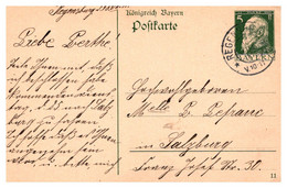 Allemagne - Bavière - Entiers Postaux - Storia Postale