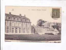 CPA DPT 76, CHATEAU DE  MONTIGNY; En 1917! - Saint-Martin-de-Boscherville