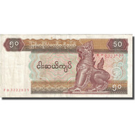 Billet, Myanmar, 50 Kyats, 1997, KM:73b, B+ - Myanmar