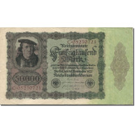 Billet, Allemagne, 50,000 Mark, 1922, 1922-11-19, KM:79, TTB+ - 50.000 Mark
