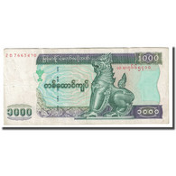 Billet, Myanmar, 1000 Kyats, 1998, KM:77b, TB - Myanmar