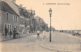 CPA 14 LANGRUNE RUE DE LA PLAGE - Sonstige & Ohne Zuordnung