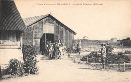 CPA 14 COLONIE MARITIME DE RIVA BELLA SORTIE DU REFECTOIRE FILLETTES (cpa Rare - Riva Bella