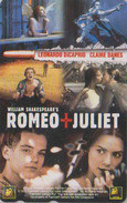 TC JAPON / 110-016 - Cinema Film - ROMEO & JULIET / CLAIRE DANES & DI CAPRIO - MOVIE JAPAN Phonecard - 17348 - Kino