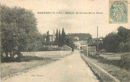 SANTENY Entrée De La Rue De La Gare - Santeny
