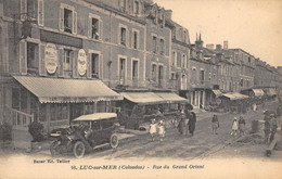 Delcampe - CPA 14 LUC SUR MER RUE DU GRAND ORIENT - Luc Sur Mer