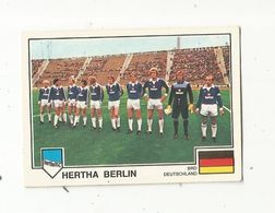 Vignette PANINI ,EURO FOOTBALL 79 , N° 272, HERTHA BERLIN , BRD DEUTSCHLAND - Edition Italienne