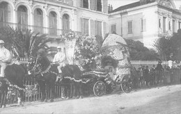 CPA 14 CABOURG CARTE PHOTO DEVANT L'HOTEL - Cabourg