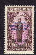 Oubangui N° 55  X 45 C. Sépia Et Lilas-rose, Trace De Charnière Sinon TB - Sonstige & Ohne Zuordnung