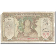 Billet, Tahiti, 100 Francs, Undated (1939-65), KM:14d, B+ - Haïti