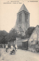 CPA 14 OUISTREHAM ABSIDE DE L'EGLISE - Ouistreham