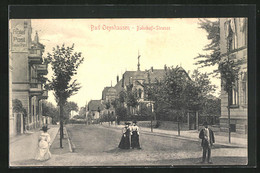 AK Bad Oeynhausen, Hotel Zur Post In Der Bahnhofstrasse - Bad Oeynhausen