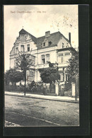 AK Bad Oeynhausen, Fassades Der Villa Anz - Bad Oeynhausen