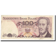 Billet, Pologne, 100 Zlotych, 1982, 1982-06-01, KM:143d, TTB - Pologne