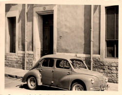 RENAULT 4CV Renault 4cv * Automobile Ancienne Voiture * Auto * Photo Ancienne - Passenger Cars