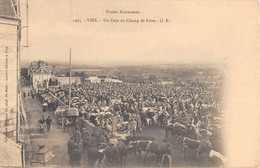 CPA 14 VIRE UN COIN DU CHAMP DE FOIRE - Vire