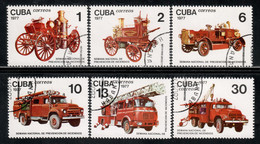 Cuba 1977 Mi# 2224-2229 Used - Fire Prevention Week - Used Stamps