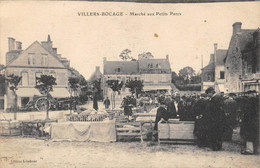 CPA 14 VILLERS BOCAGE MARCHE AUX PETITS PORCS - Autres & Non Classés