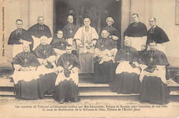 CPA 14 LES MEMBRES DU TRIBUNAL ECCLESIASTIQUE INSTITUE PAR Mgr LEMONNIER EVEQUE DE BAYEUX - Bayeux