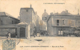 Saint-Germain-Lembron      63       Rue De La Poste          (voir Scan) - Autres & Non Classés
