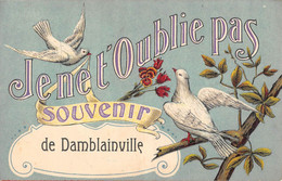 CPA 14 DAMBLAINVILLE SOUVENIR - Sonstige & Ohne Zuordnung