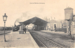 CPA 14 GARE DE MEZIDON TRAIN - Other & Unclassified